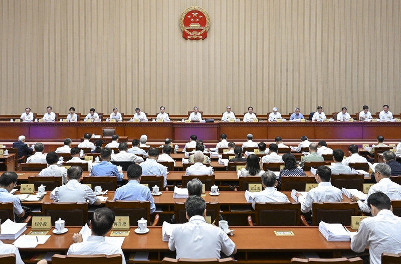 十四届全国人大常委会第十七次会议在京举行+赵乐际主持XxjpsgC000363_20250908_PEPFN0A001.JPG